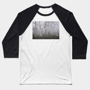 Trees In The Mist Baseball T-Shirt